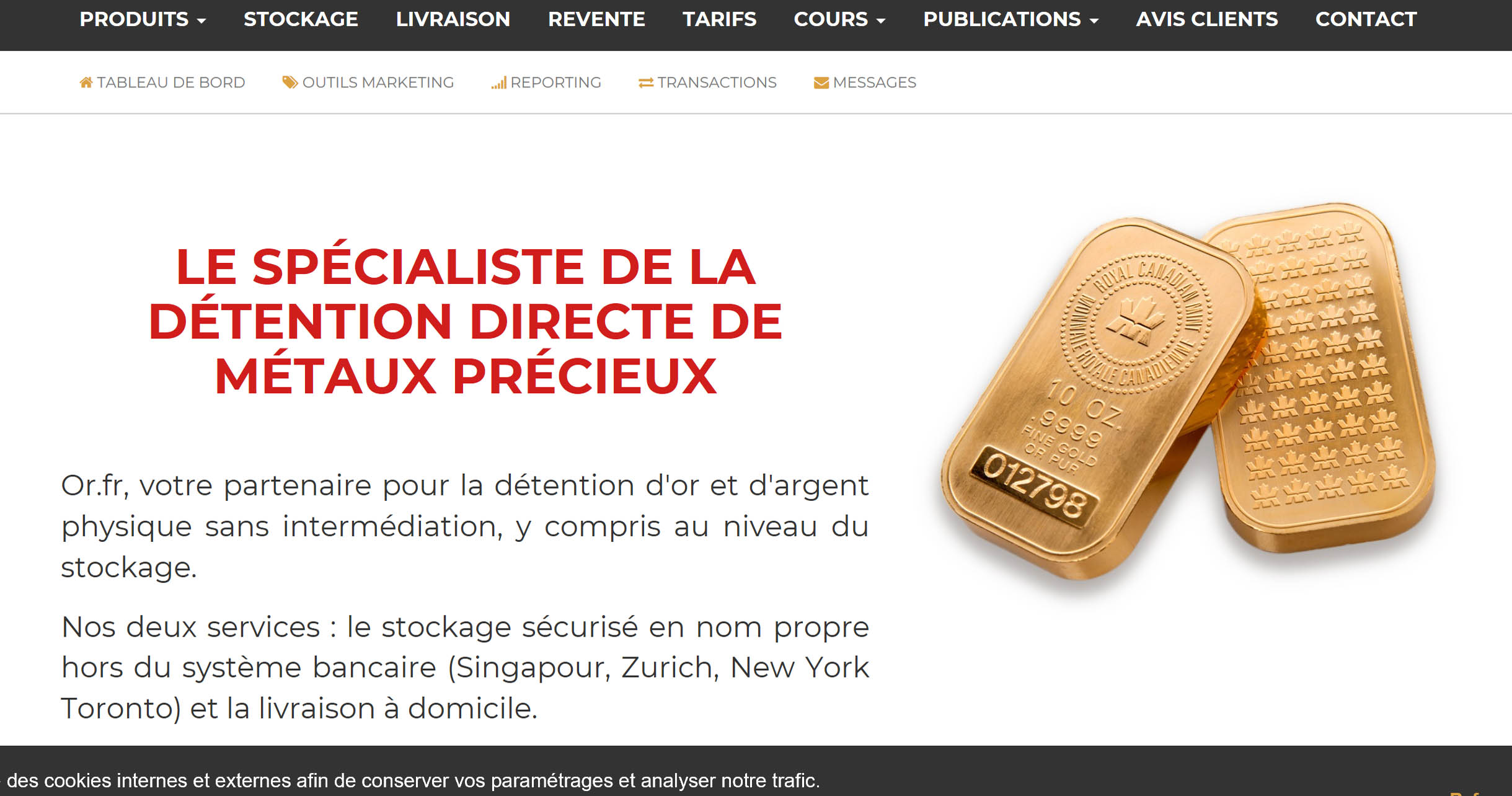 Notre avis sur le courtier Or.fr (ex : Goldbroker)
